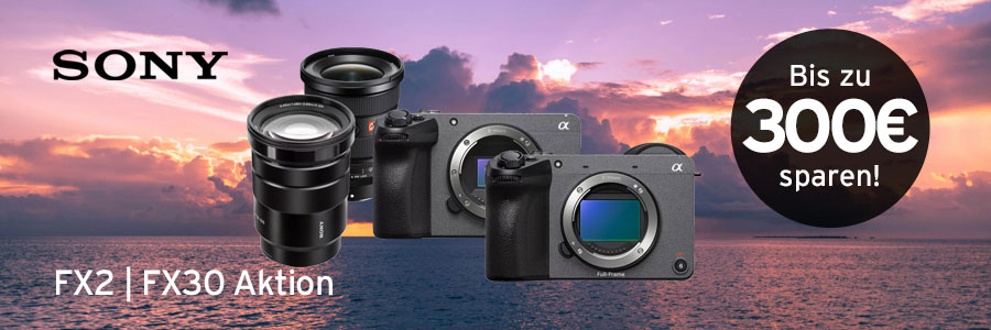 Action de remise immédiate Sony FX2 / FX30