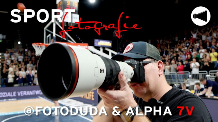 Basketball Sportfotografie mit der Sony Alpha 7 V – Behind the Scenes mit Ulf Duda
